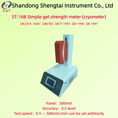 200N Gelatin Agar Đơn giản Tiêu chuẩn độ bền Gel Low-Temper Meter 0.5 500mm/Min ASTM D4985