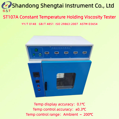 Máy phân tích độ nhớt giữ nhiệt độ không đổi Môi trường ~ 200°C Cắt điện quá nhiệt EGO ASTM D3654