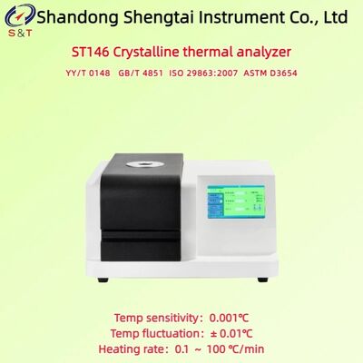 Máy phân tích nhiệt tinh thể 0 ± 600mW Tốc độ sưởi ấm 0,1 100 °C/min USP<891>