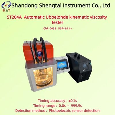 Máy phân tích độ nhớt động học Auto Ubbelohde 0,6 ~ 1000 mm²/s USP<911>