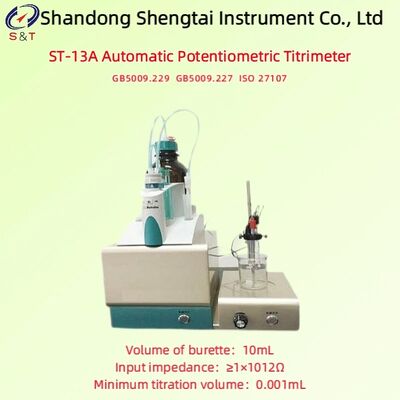 Kiểm tra Titrimeter Tiêu chuẩn tự động ≥0,001 MgKOH/G Đo năng lượng ±2000,0 MV ISO 27107