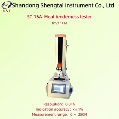 Thử nghiệm kiểm tra độ mềm của thịt 0 250N 7-inch màn hình cảm ứng màn hình màn hình cắt 1-1000mm / Min NY / T 1180