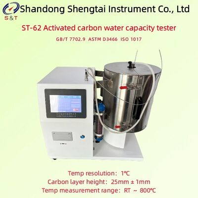 Máy phân tích dung lượng nước than hoạt tính RT ~ 800℃ Chiều cao lớp than 25 ± 1mm ASTM D3466