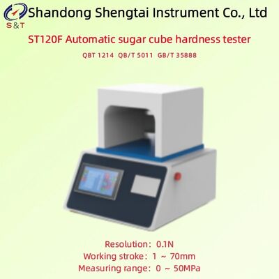 Automatic Sugar Cube Hardness Tester Test 0 ～ 50MPa ARM Processor Indication Error ±1% GB/T 35888