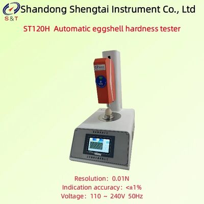 Máy kiểm tra độ cứng vỏ trứng tự động đo 0 ️ 200N Tốc độ thử nghiệm 0,5 ️ 20mm/S ST120H