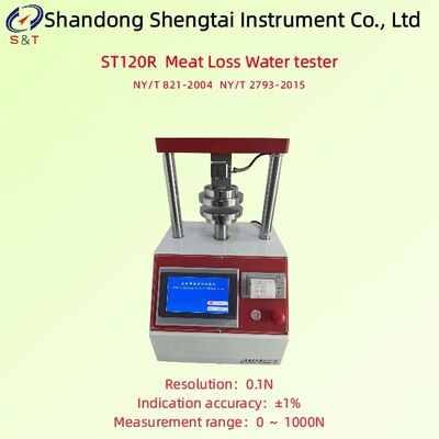 Máy đo nước thất thoát thịt Đo lực ép 0 ~ 1000N Thời gian ép 1 ~ 3600 giây NY/T 821