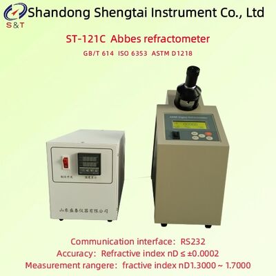 Máy đo khúc xạ Abbe Dầu khí & Đồ uống Kiểm tra ND1.3000 ~ 1.7000 Vòng ngoài ISO 6353