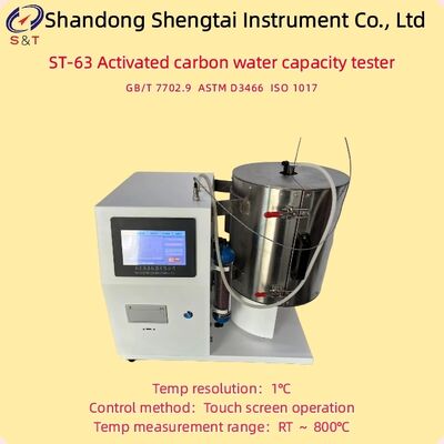 ASTM D3466 Máy kiểm tra điểm lửa than hoạt động tự động Độ phân giải nhiệt độ 1 °C Độ cao lớp carbon 25mm±1mm