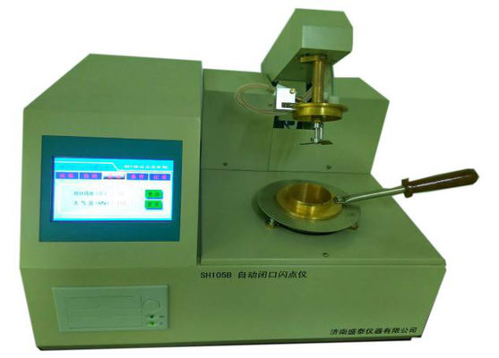 Closed Cup Flash Point Tester , Petroleum Flash Point Testing Equipment Pensky-Martens Closed Cup Tester